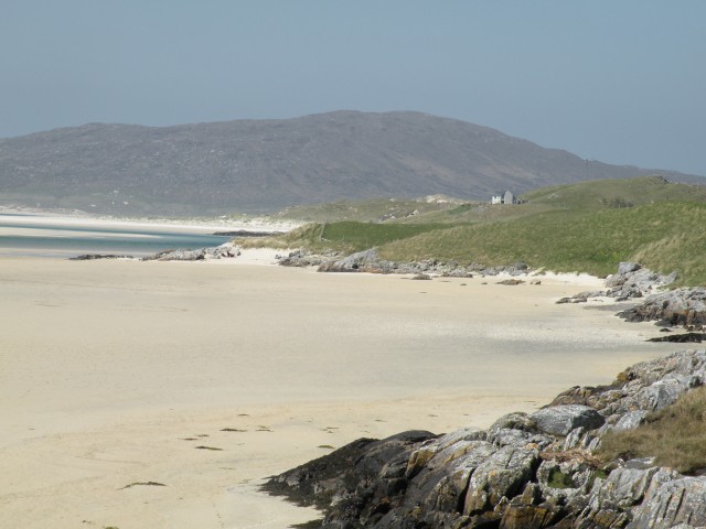 Škotska plaža Luskentyre - foto