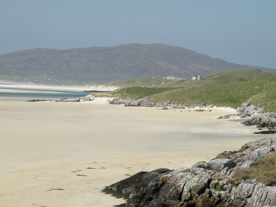 Škotska plaža Luskentyre - foto povečava