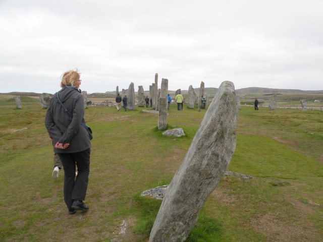 Škotska Calanais st., Carloway Broch, Črne h. - foto