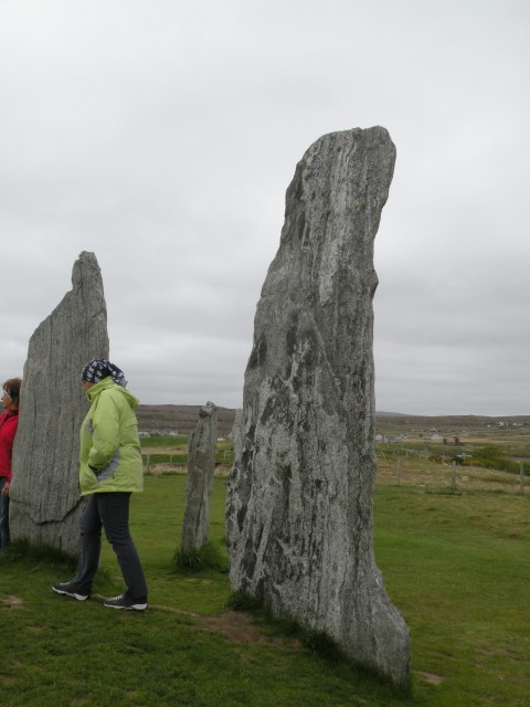 Škotska Calanais st., Carloway Broch, Črne h. - foto