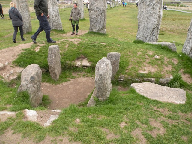 Škotska Calanais st., Carloway Broch, Črne h. - foto