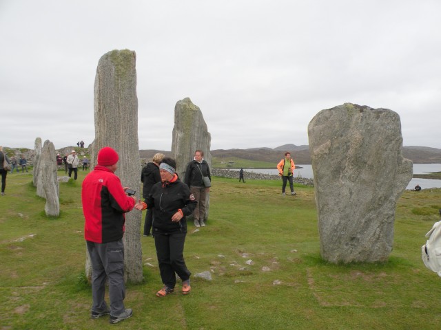 Škotska Calanais st., Carloway Broch, Črne h. - foto