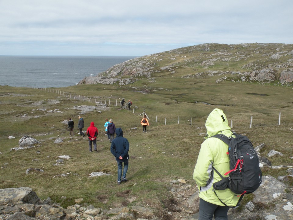 Škotska Calanais st., Carloway Broch, Črne h. - foto povečava