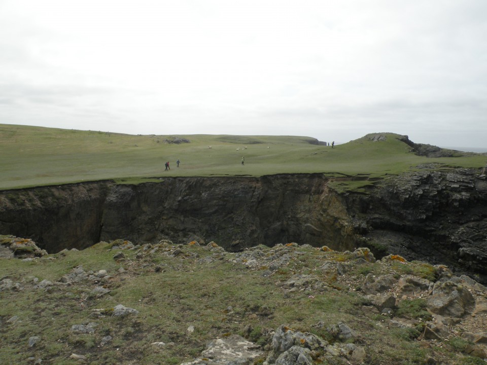 Škotska svetilnik Butt of Lewis - foto povečava