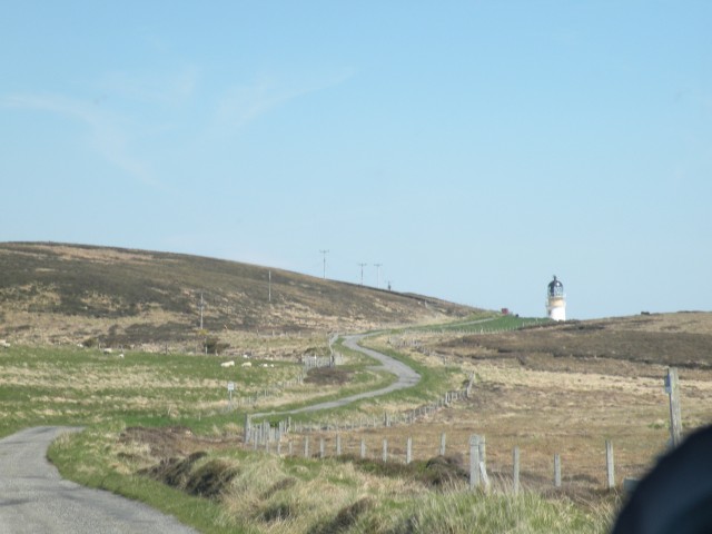 Škotska polotok ob svetilniku - foto