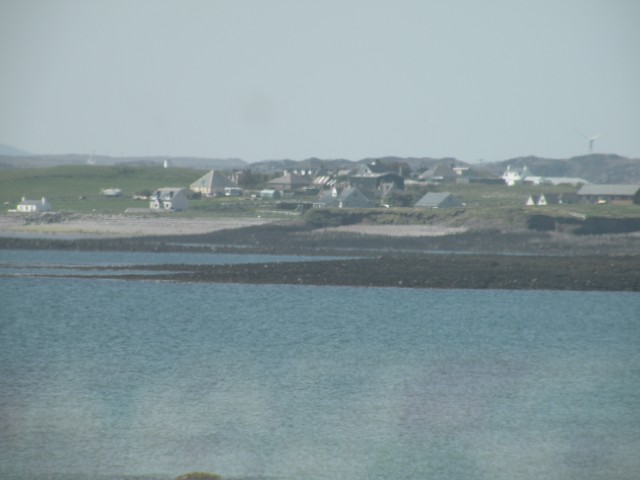 Škotska Stornoway po mestu - trajekt Ulapool - foto