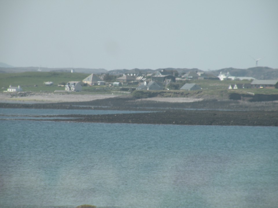 Škotska Stornoway po mestu - trajekt Ulapool - foto povečava