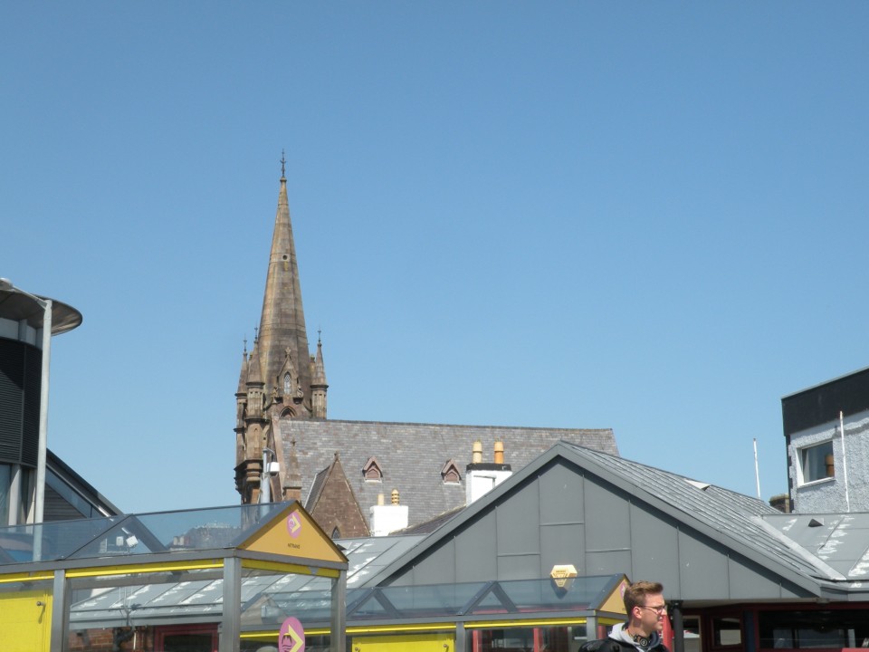 Škotska Stornoway po mestu - trajekt Ulapool - foto povečava