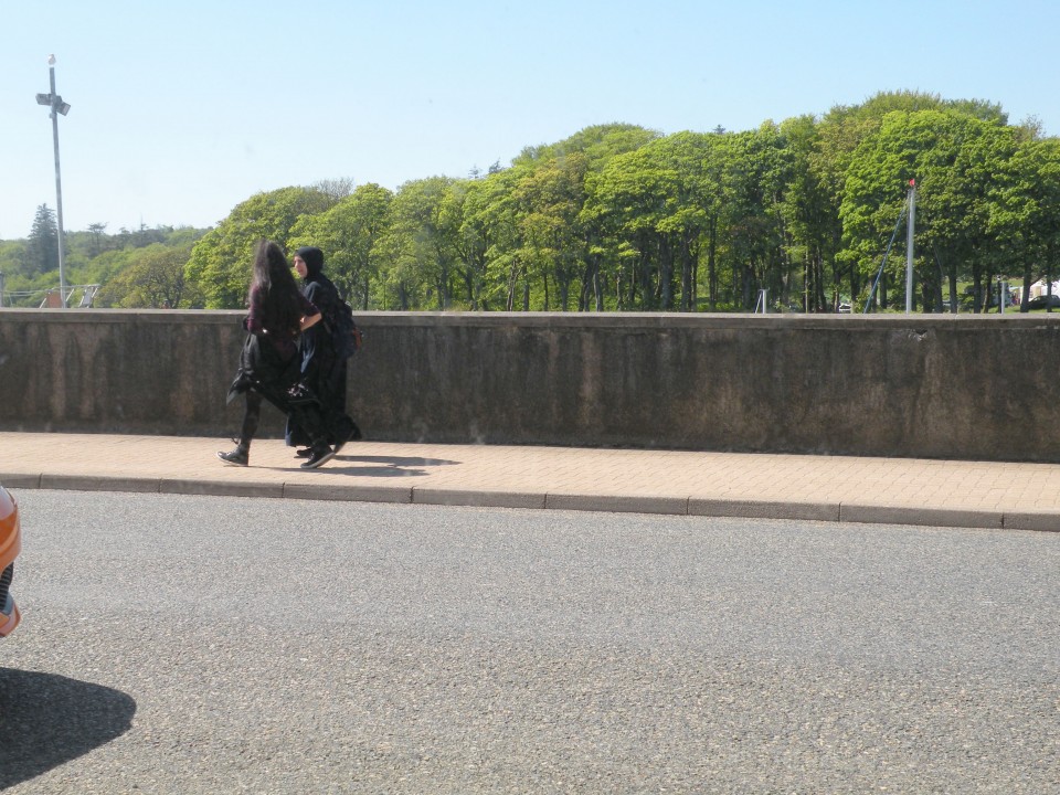 Škotska Stornoway po mestu - trajekt Ulapool - foto povečava