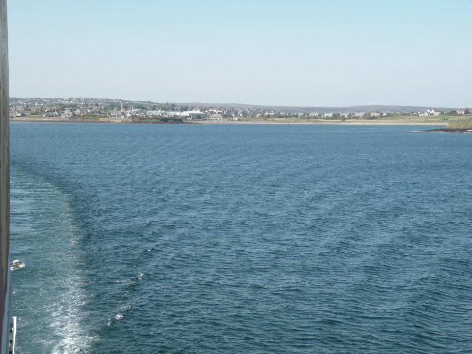 Škotska Stornoway po mestu - trajekt Ulapool - foto povečava