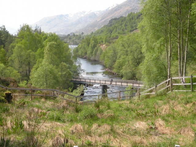 Škotska Urquhart, Loch Afrric - foto