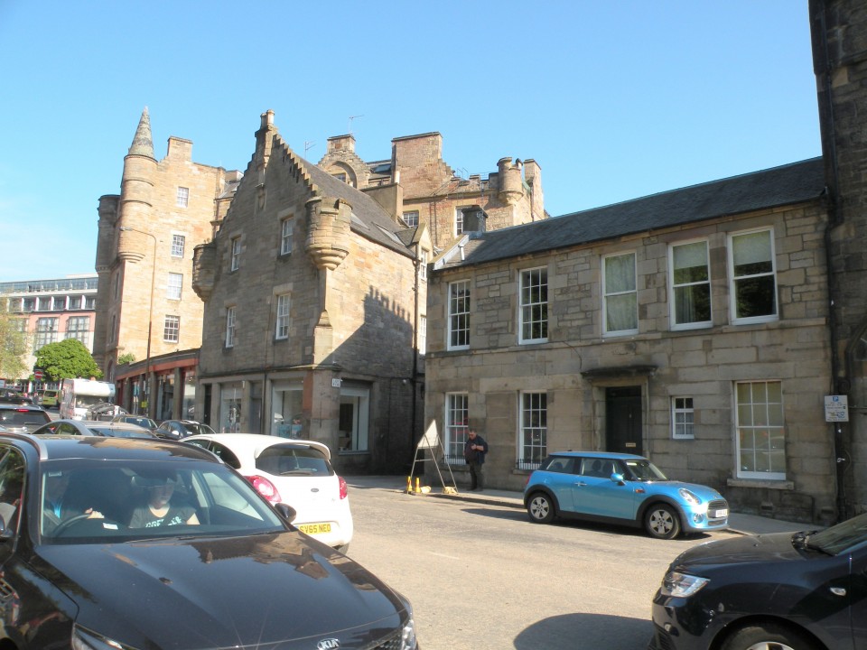 Škotska Edinburg hostel in mesto - foto povečava