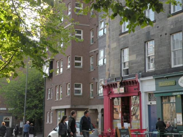Škotska Edinburg hostel in mesto - foto