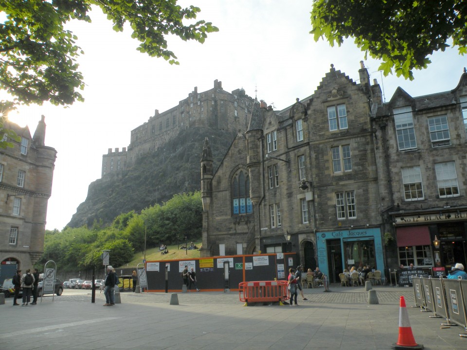 Škotska Edinburg hostel in mesto - foto povečava