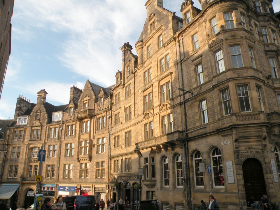 Škotska Edinburg hostel in mesto - foto povečava