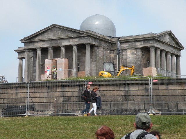 Škotska Edinburg galerija Calton hill - foto