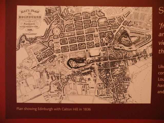 Škotska Edinburg galerija Calton hill - foto