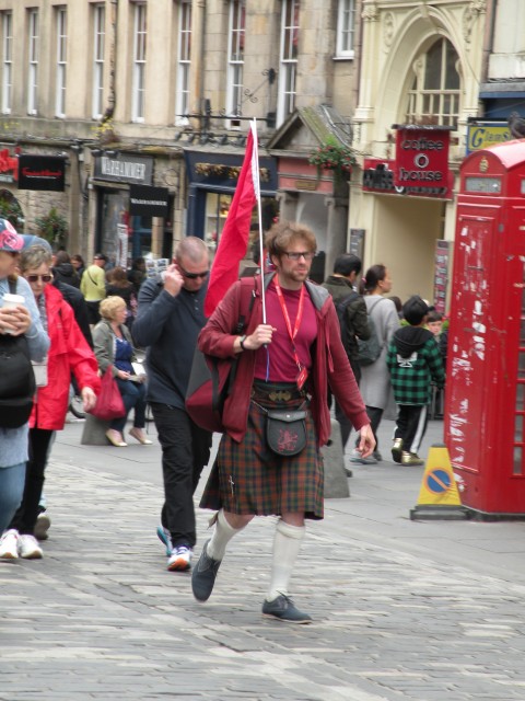 Škotska Edimgurg mestni utrip - foto