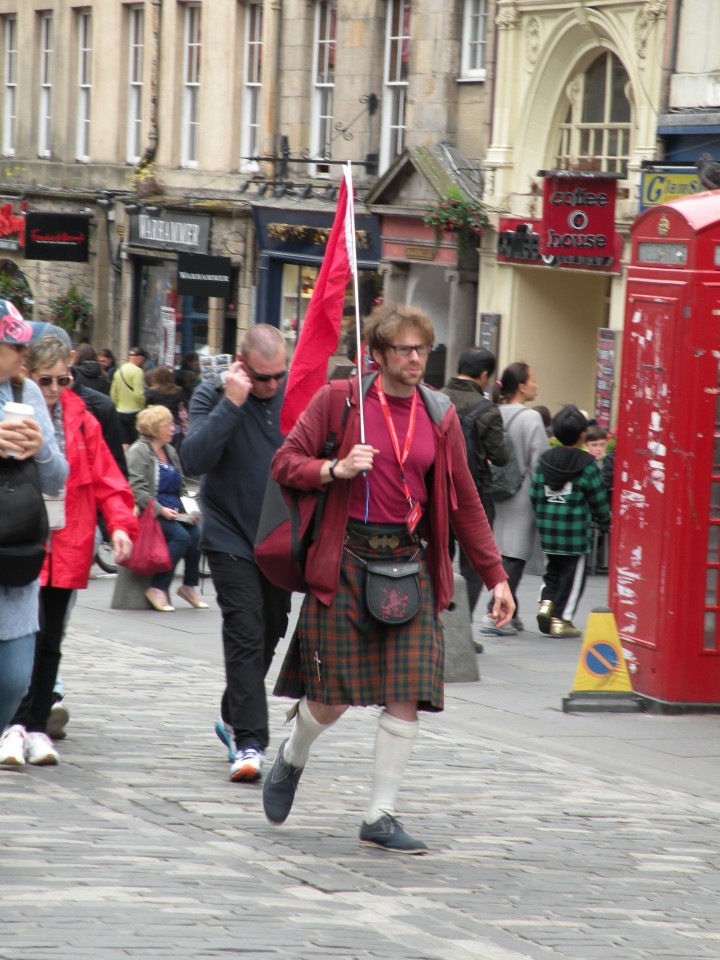 Škotska Edimgurg mestni utrip - foto povečava