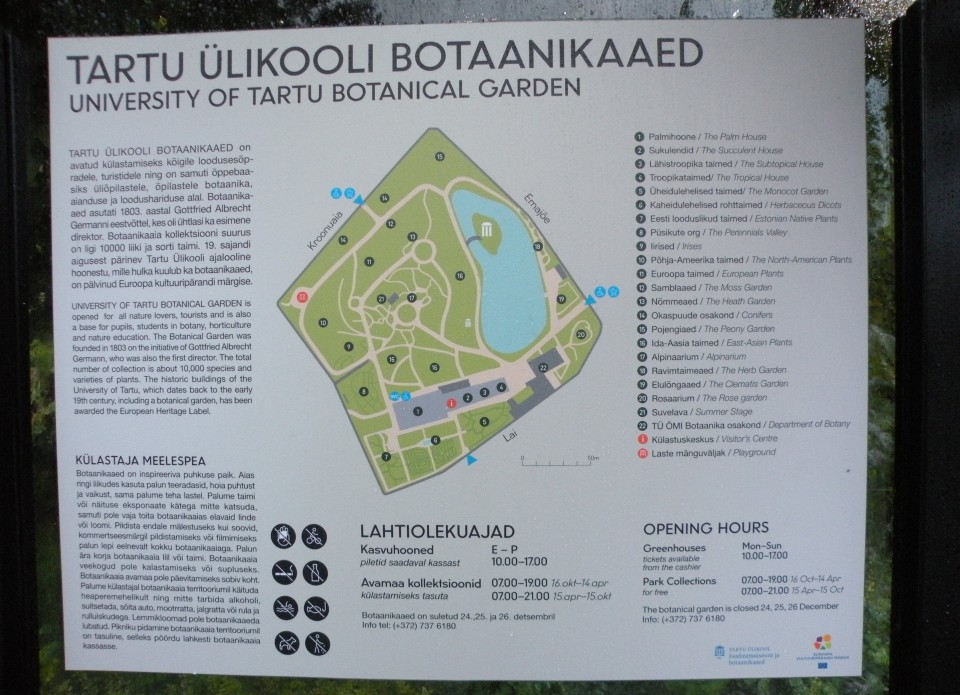 19 Balt.3 Tartu botanični park - foto povečava
