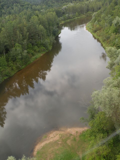 19 Balt.3 NP Gauja gondola in jama - foto