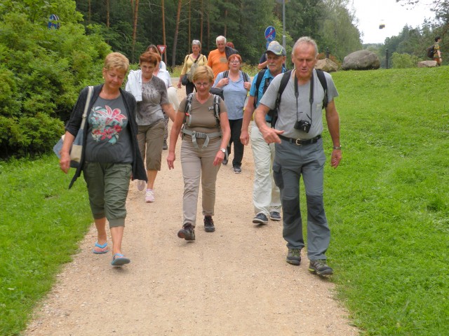 19 Balt.3 NP Gauja gondola in jama - foto