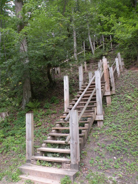 19 Balt.3 NP Gauja gondola in jama - foto