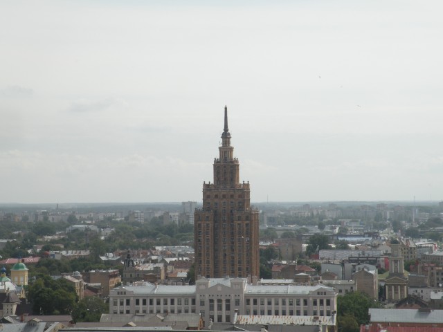 19 Balt.3 Riga cerkev zvonik in razstava - foto