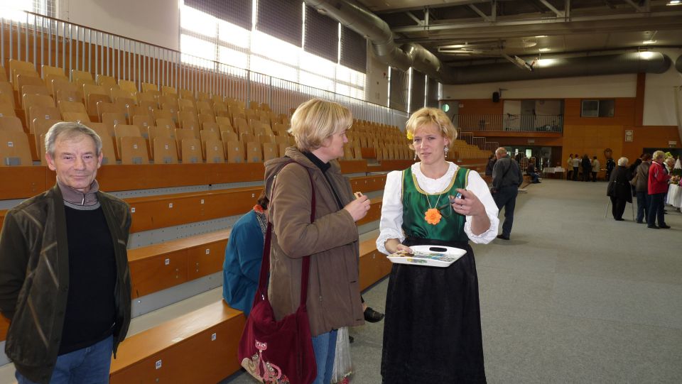 Razstava cvetja iz krep papirja Vransko 2013 - foto povečava