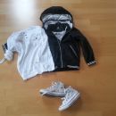 frajerski komplet jakna hm , zara majčka oboje 122 , all star 28
