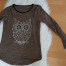 rjav pulover sova št. m 6€