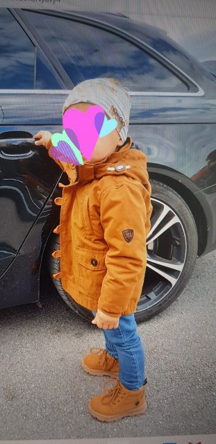 Prodam parka 92/98  + gleznarji 27 - foto