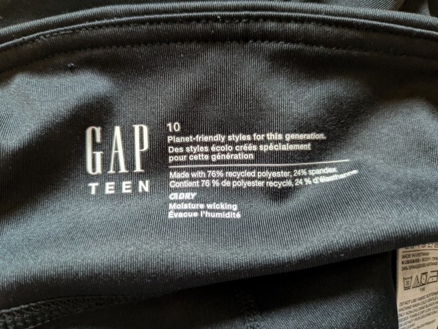 Gap športne pajkice, št. 134/140.... 7€ s ptt - foto