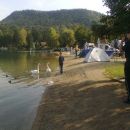 kamp ob jezeru je bil prelep