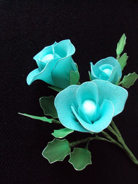 Modre vrtnice - foto povečava