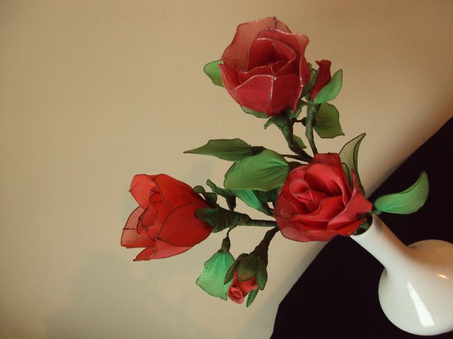 Šopek rdečih vrtnic - foto