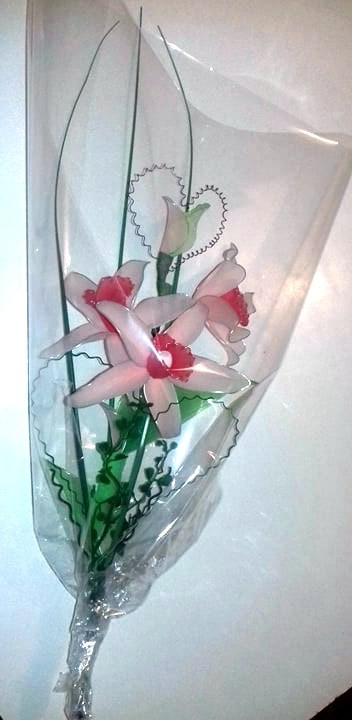 Rože iz najlona 01 - foto