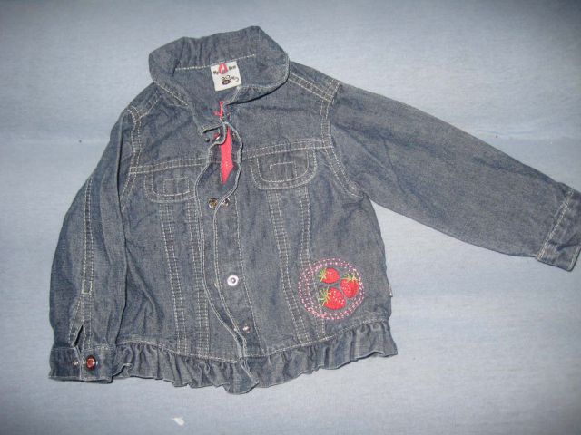 Jeans dekliška jakna 68