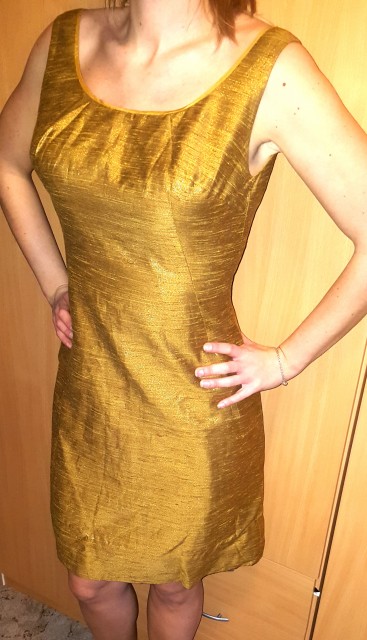 Zlata obleka, S,M