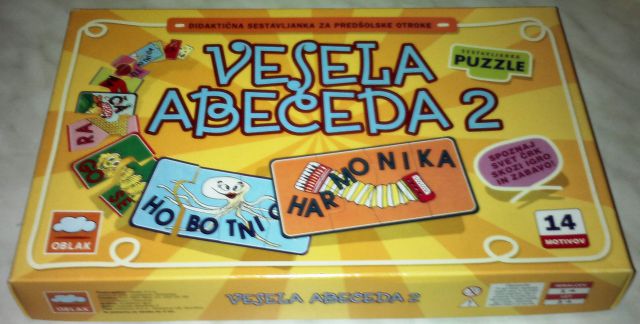 VESELA ABECEDA 2 (spoznavanje črk skozi igro) - 5€