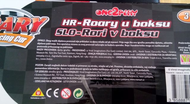 Rori v boksu - 10€ REZERVIRANO