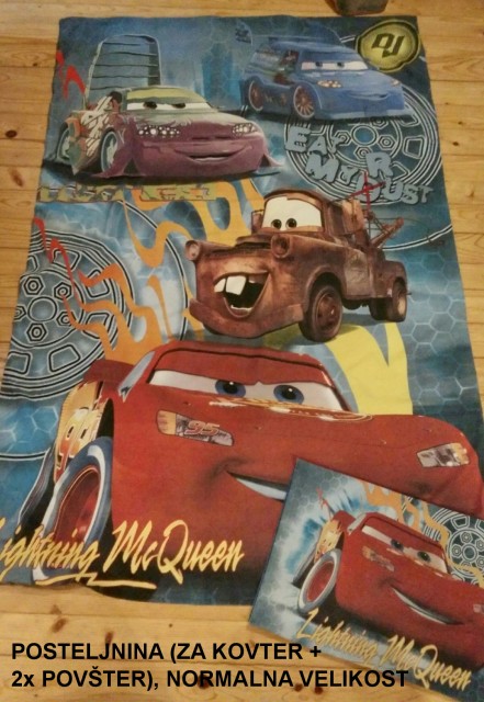 Posteljina Strela McQueen - 5€