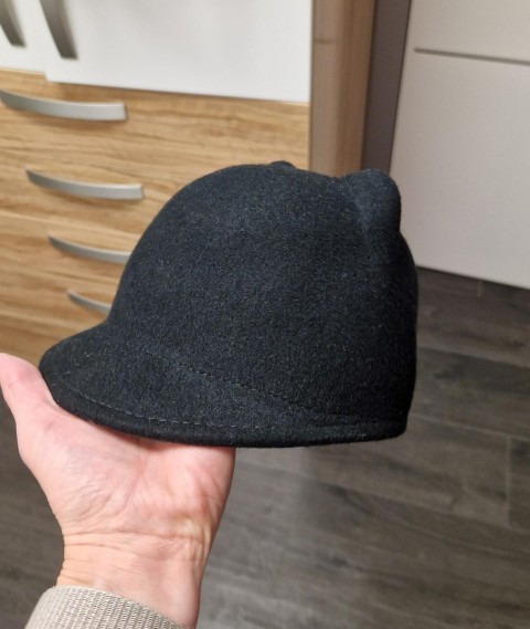 Nenošen Debenhams volnen klobuček z mačjimi ušesi vel. 3-6 let