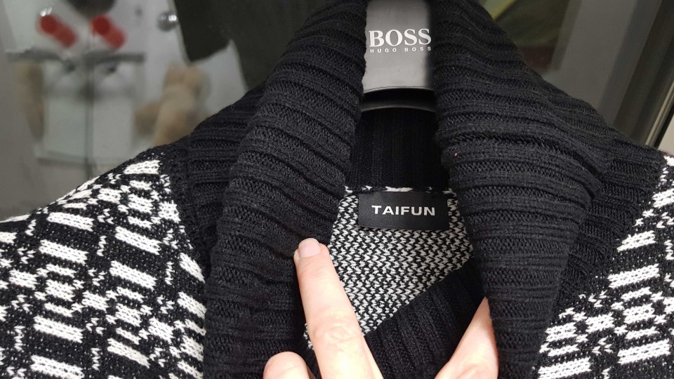 taifun nenošena pletena obleka vel. 36