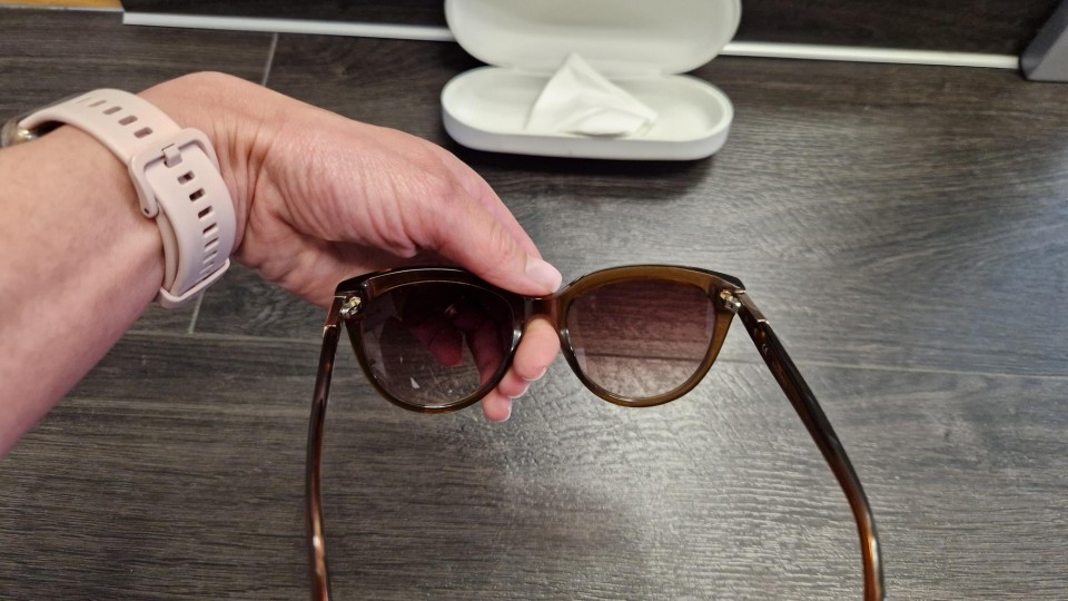 Nina Ricci rjava sončna očala model SNR066S