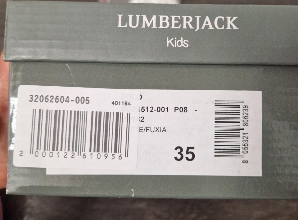 Lumberjack usnjene superge vel. 35