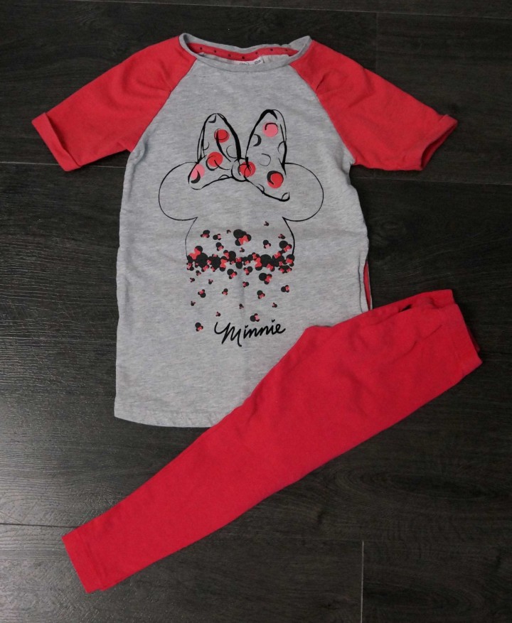 disney minnie tunika in tanke pajkice 6-7 let (realno 5-6 let)