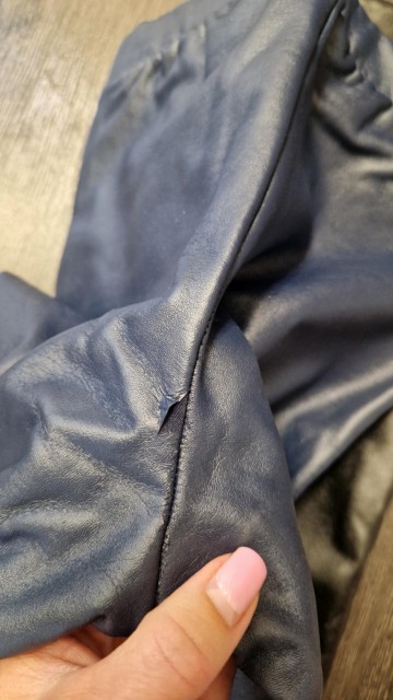 Tezenis tople hlače imiticija usnja vel. XS (za 152-158)+ podarim Calzedonia vel. XS