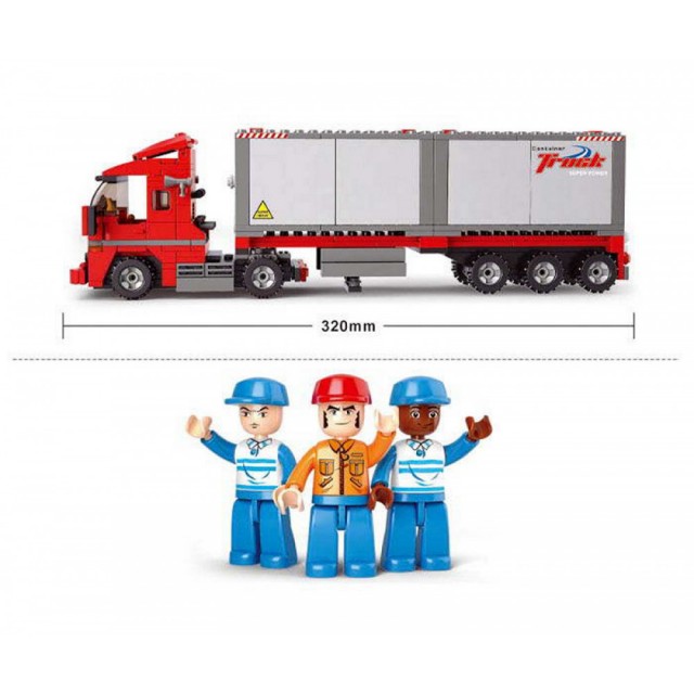 Tovorni kamion s prikolico B0338