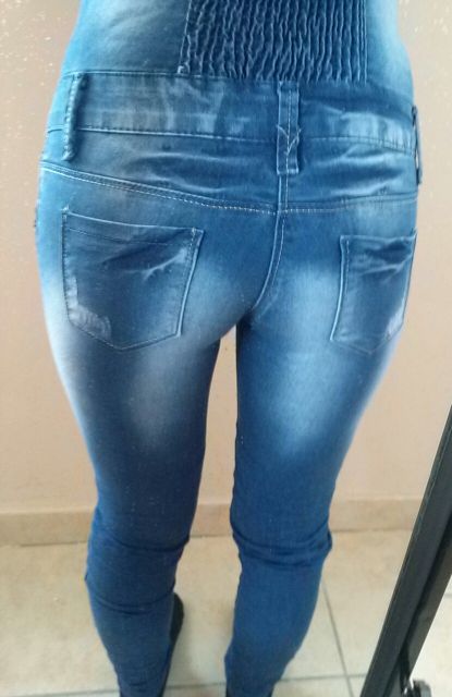 Jeans kombinezon M - foto
